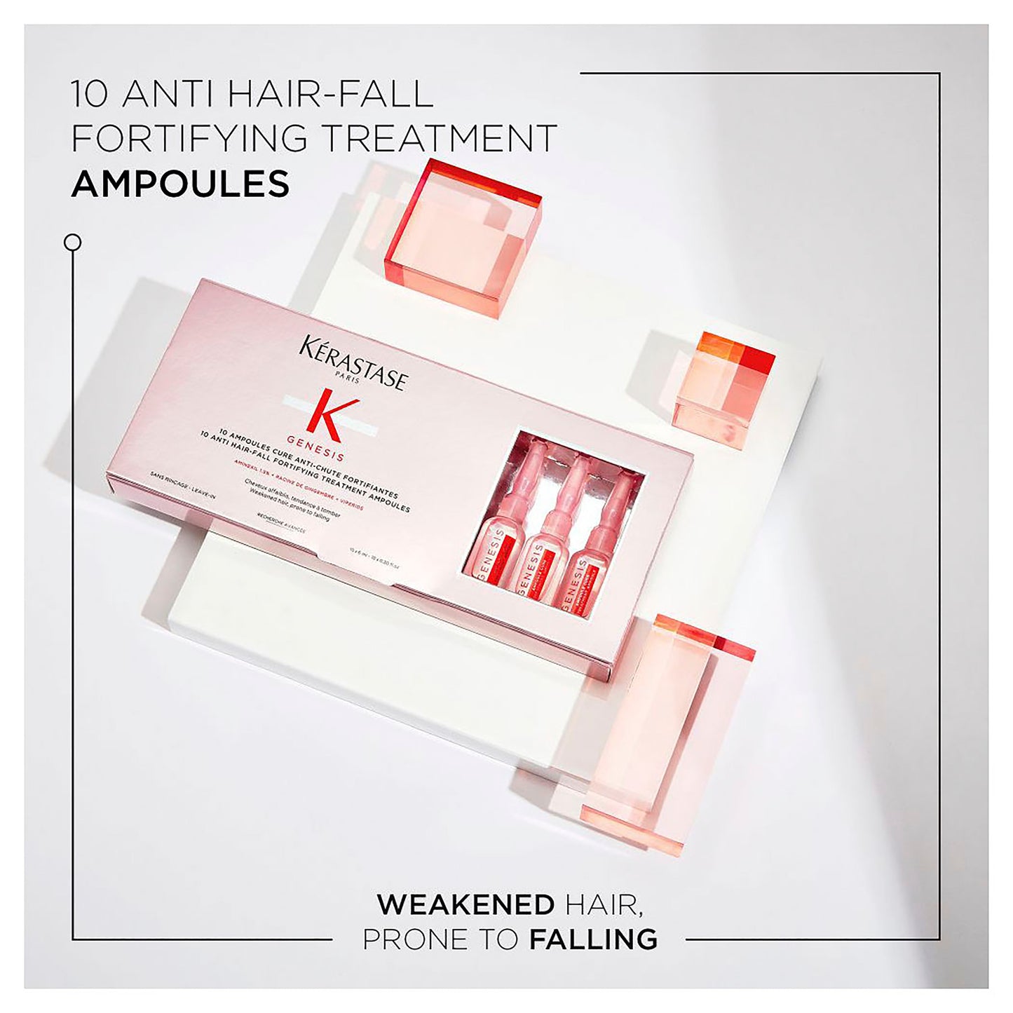 Genesis Ampoules Cure Anti-Chute Fortifantes 6ml x 10